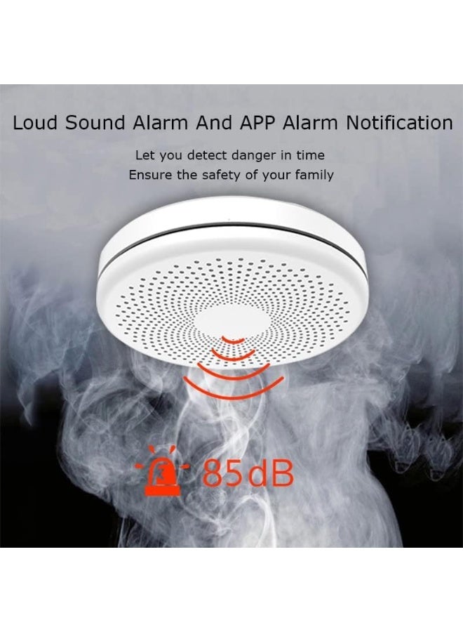 UanTii 2 In 1 Carbon Monoxide & Smoke Alarm Fire Alarm Smoke Detector - Image 2